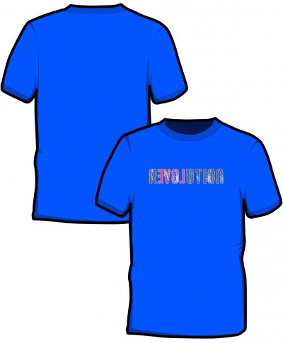 S148-GD01: "Revolution" SoftStyle unisex t-shirt