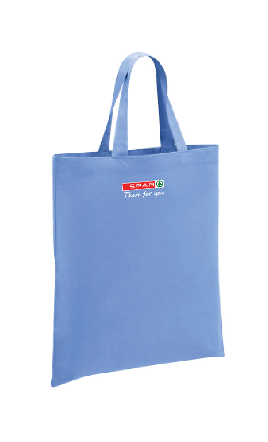 BR002: Cotton Short Handle Shopper Bag