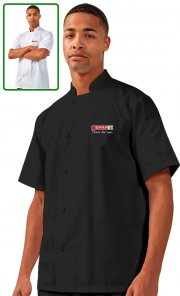 CJ900: Short Sleeve Chef's Jacket