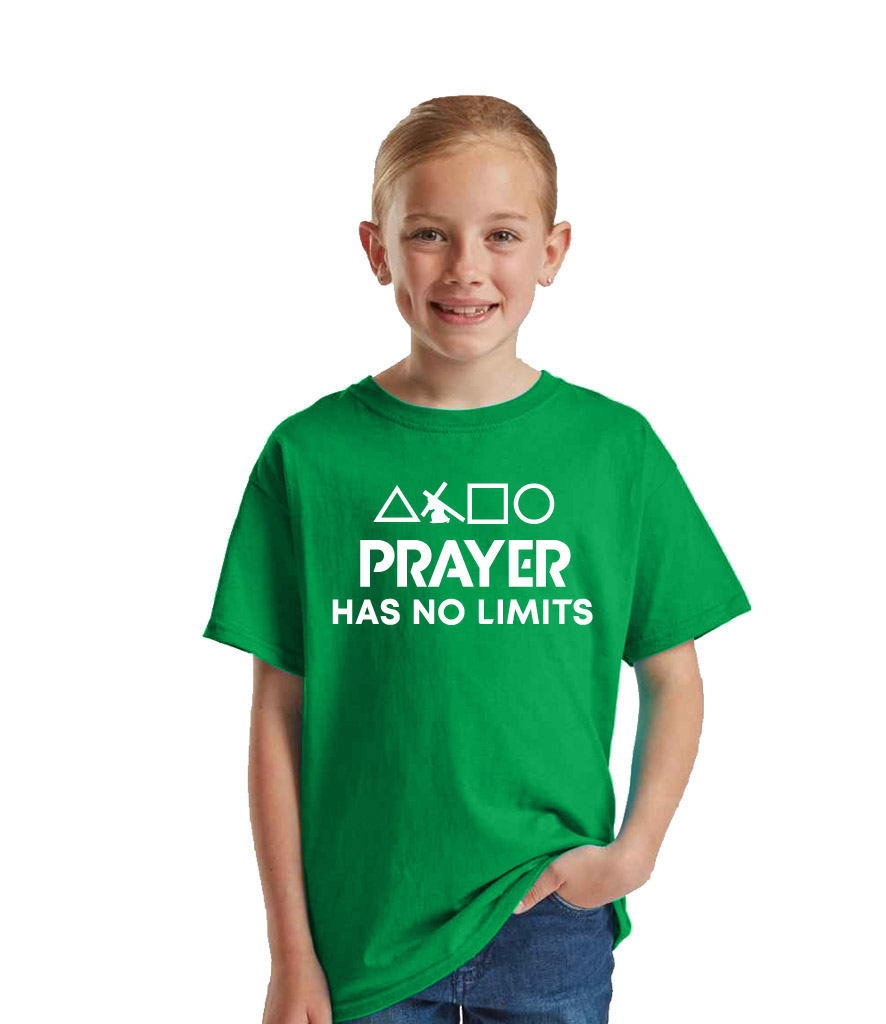 IYF03-GD1B: 'Prayer' Kids T-Shirt