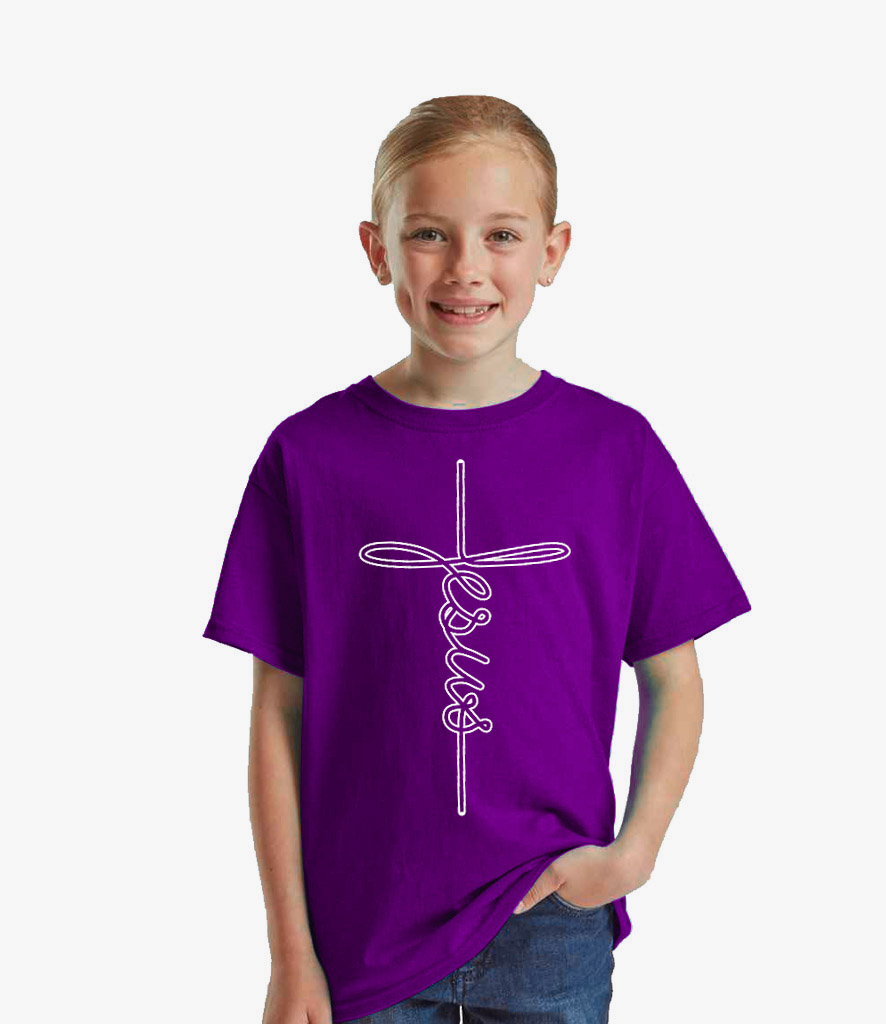 IYF04-GD1B: 'Jesus' Kids T-Shirt
