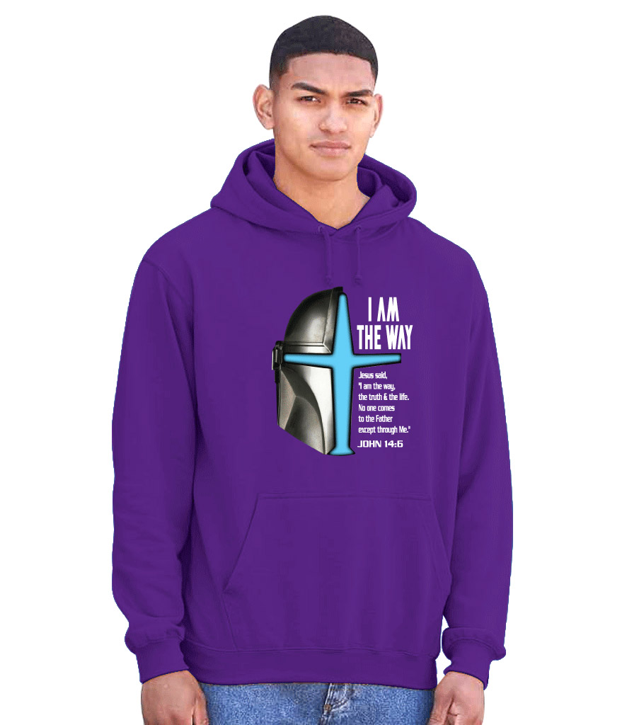 IYF05-JH01: 'I Am The Way' Unisex Hoodie
