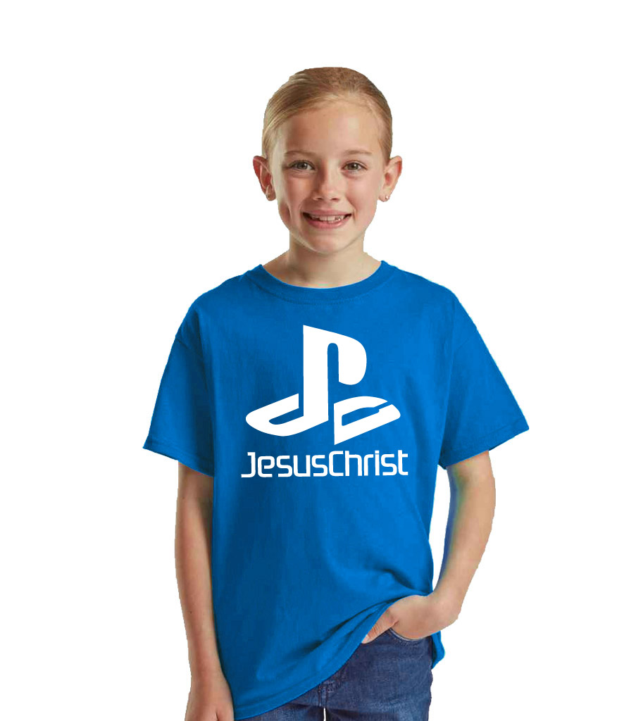 IYF06-GD1B: 'Jesus Christ' Kids T-Shirt