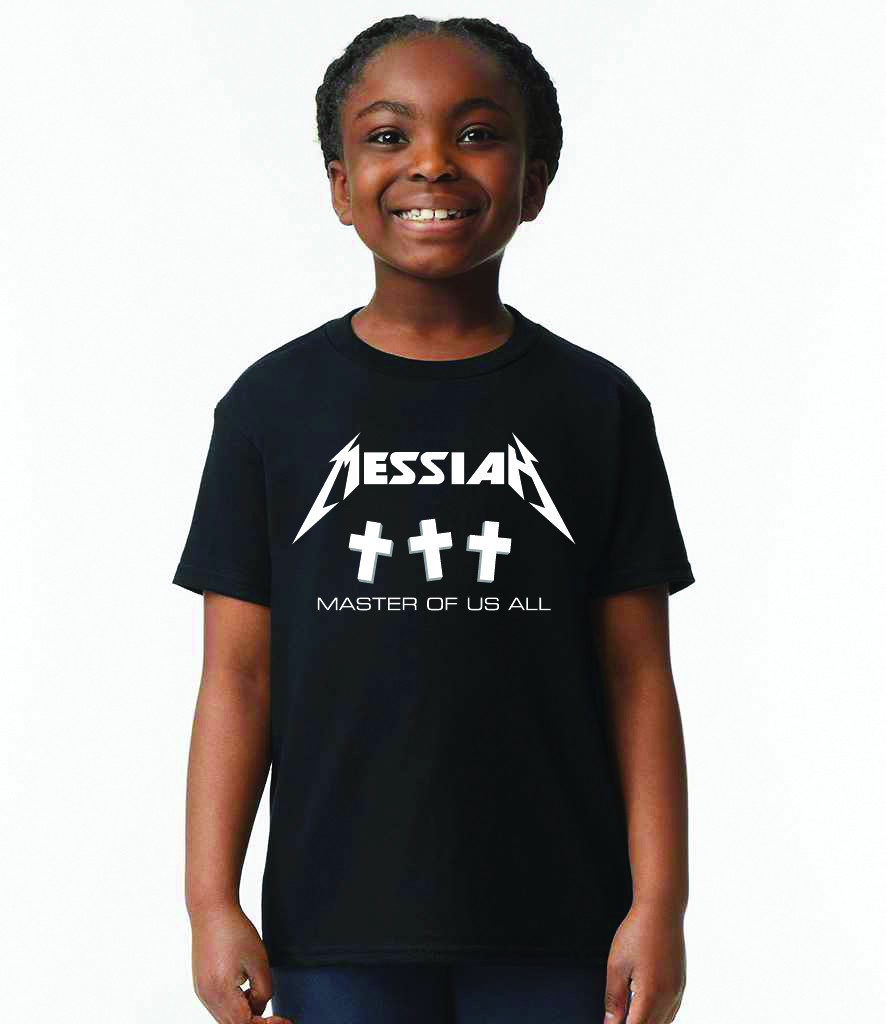 IYF07-GD1B: 'Messiah' Kids T-Shirt