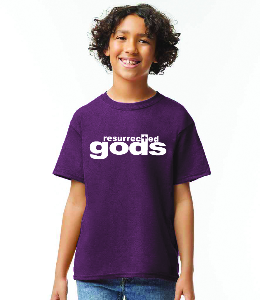IYF08-GD1B: 'Resurrected Gods' Kids T-Shirt