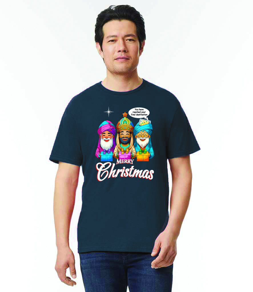 IYF09-GD01: 'Three Kings' Unsiex SoftStyle T-Shirt