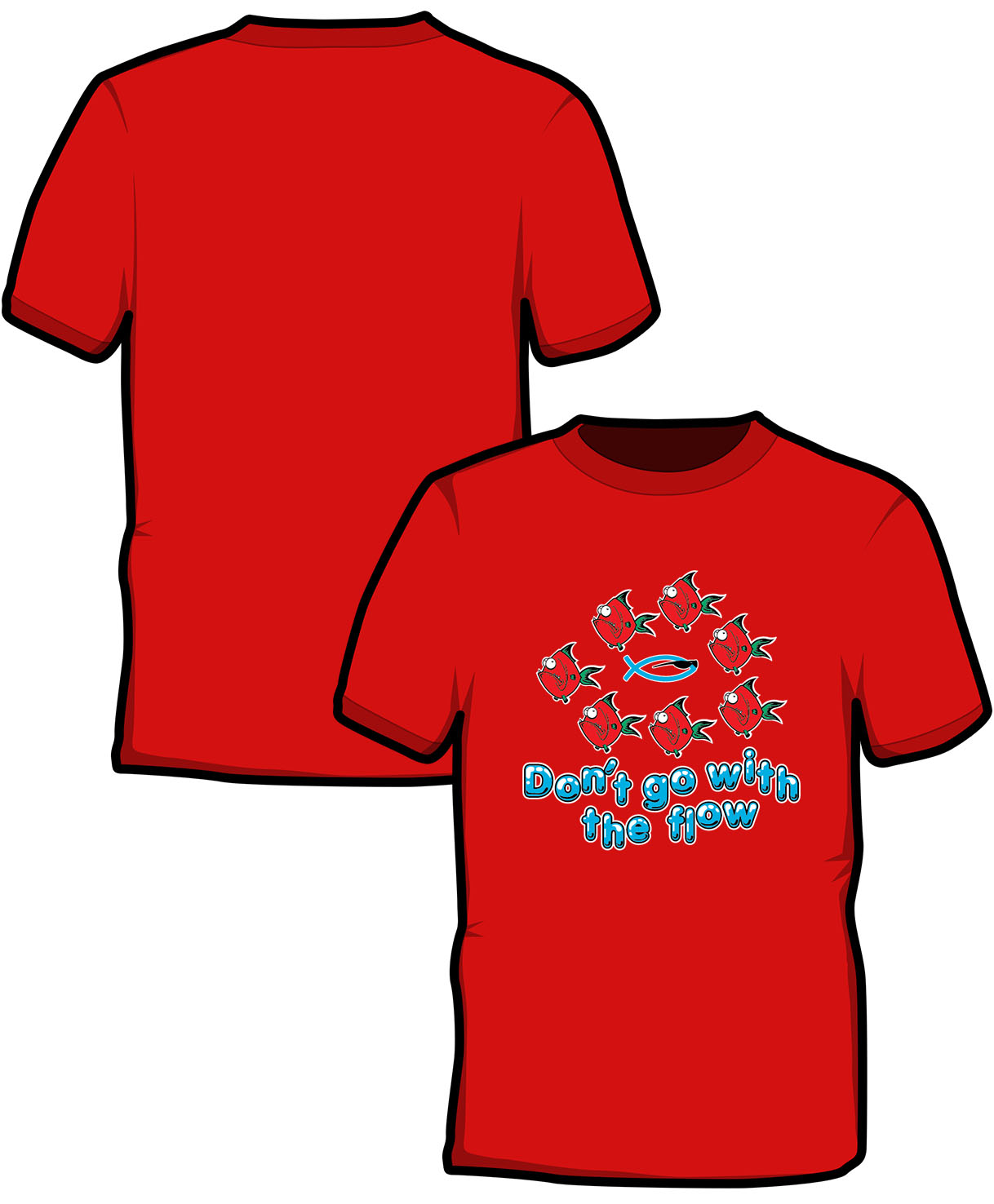S010-SS6B: "Don't Go" Kids t-shirt