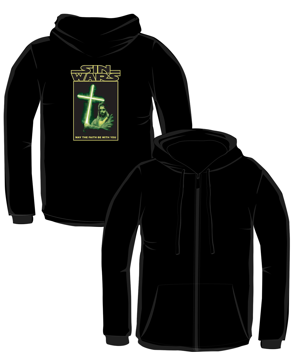 S076-JH050: "Sin Wars" Zoodie