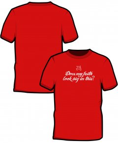 S133-SS6B: "Does My Faith" Kids t-shirt