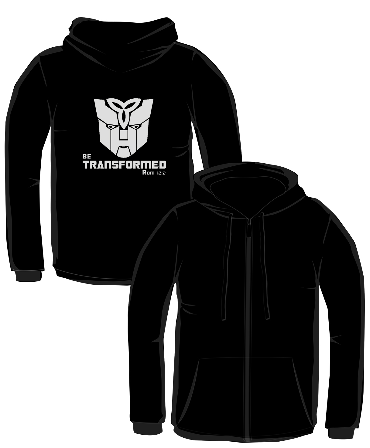 S162-JH050: "Transformed" Zoodie