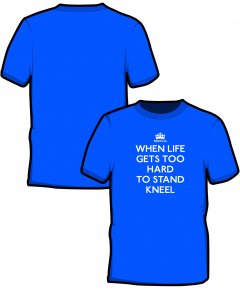 S185-GD01: "When Life Gets" SoftStyle unisex t-shirt
