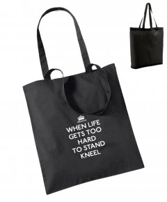 S185-W101: "When Life Gets" Bag for life