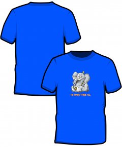 S199-GD01: "Elephant" SoftStyle unisex t-shirt