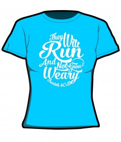S228-JC005: "Weary" Girlie cool wicking/quick dry tee
