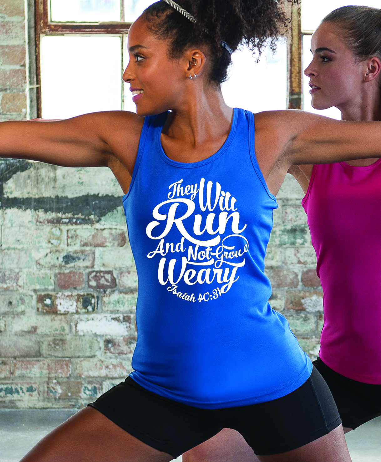 S228-JC015: "Weary" Girlie cool wicking/sports vest