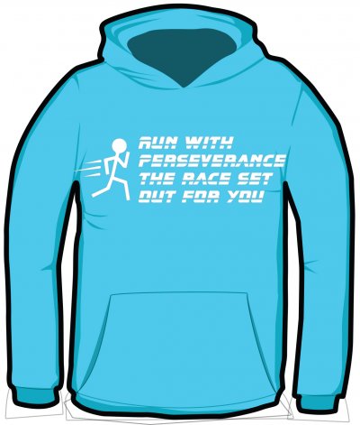 S232-JH01B: "Perseverance" Kids hoodie