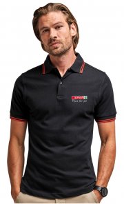 STP30: Unisex Tipped Polo Shirt
