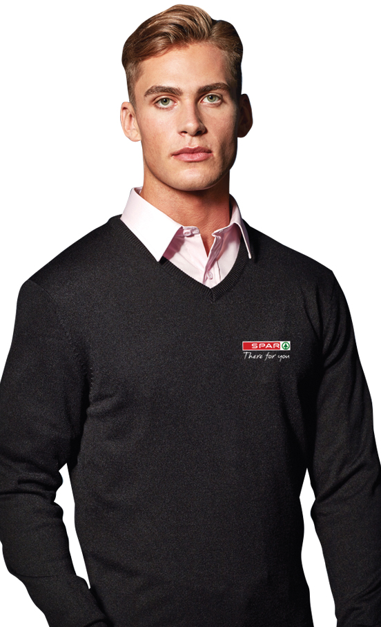 SV400: Men's Vee Neck Knitted Jumper