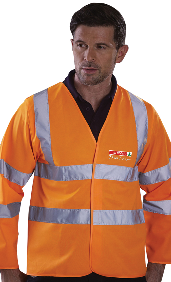 SYK15: Hi-Vis Long Sleeve Over Jacket