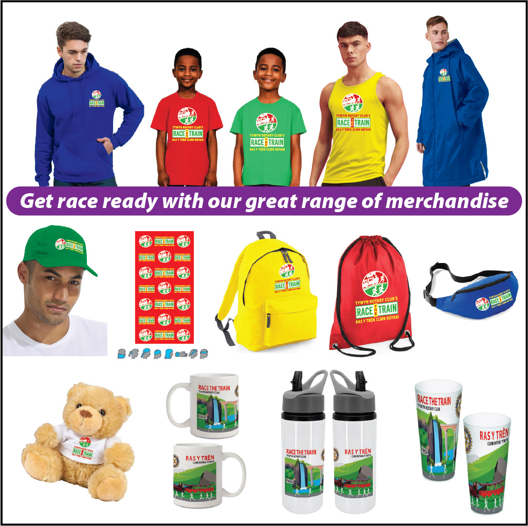 Get race ready with our great range of merchandise