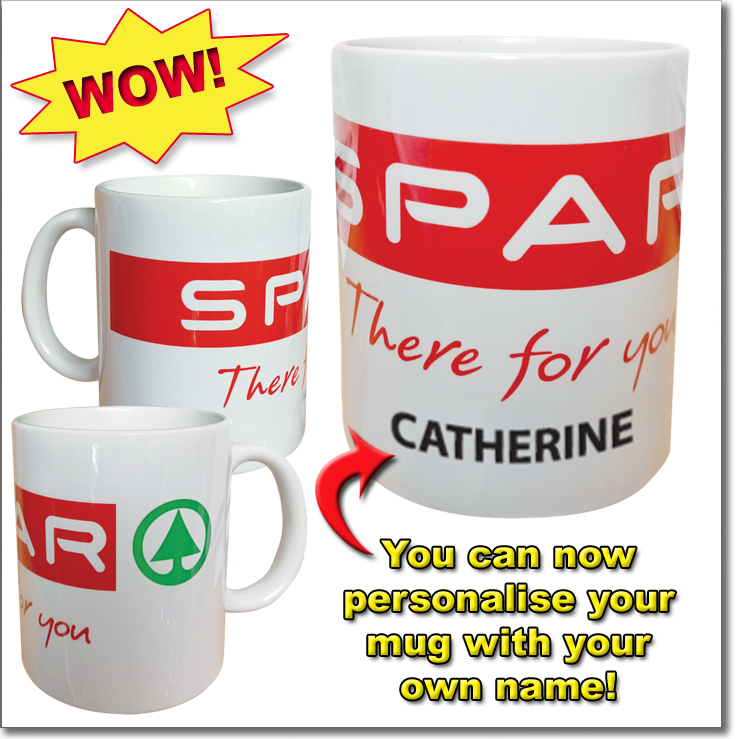 Personalised SPAR Mug